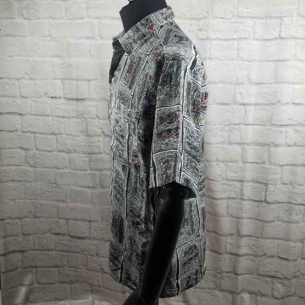 Van Thanh Mens Short Sleeve Medium Button-Up - Picture 4 of 5